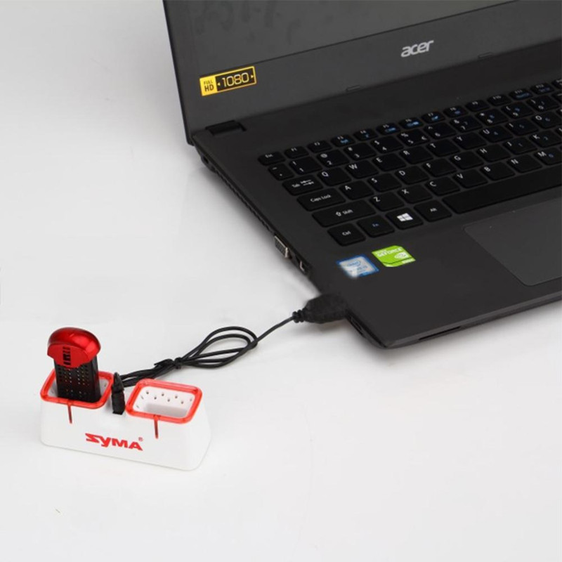 Dual USB Fast Charger for Syma - đánh giá và giá Drone Battery Adapter