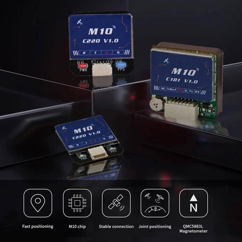 HPXGRC M-10 5883 GPS Module wi - đánh giá và giá Drone Beacon Light